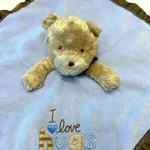 Child of mine by carters, brown bear, Lovey security blanket